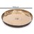 Royalstuffs 13 Inch Pure Kansa Bronze Handmade Dinner/Lunch Plate/Thali