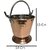 Royalstuffs Large Bucket Set Of 4 Handmade Pure Steel Copper Bucket/Balti Hammered Design With Handle