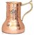 Royalstuffs Lily Pot Copper Water Jug Inbuilt Glass Antique Elegant Design |1000 Ml |