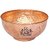 Royalstuffs Set Of 2 Embossed Leaf Design Copper Bowl | 440 Ml |