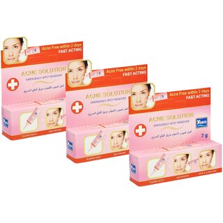 Yoko Acne Solution Emergency Spot Remover - Pack Of 3 (7g) Yoko Acne Solution Emergency Spot Remover - Pack Of 3 (7g)
