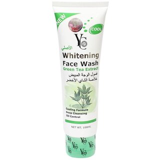                       YC Whitening Green Tea Extract Deep Cleansing & Oil Control Face Wash - 100ml                                              