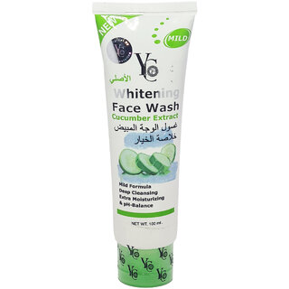 YC Whitening Cucumber Extract Face Wash - 100ml YC Whitening Cucumber Extract Face Wash - 100ml