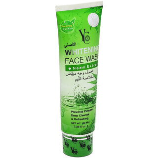                       YC Whitening Neem Extract Deep Cleanse Face Wash - 100ml                                              