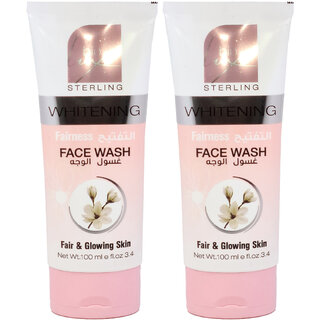                       Bio Luxe Fair & Glowing Skin Whitening Face Wash - Pack of 2 (100ml)                                              