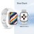 iCruze Pronto Crysta 1.92 HD Display BT Calling, voice assistant  Track Health Smartwatch  (White Strap, free)