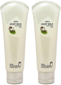 Mistine Goat Milk Facial Foam - 85g (Pack Of 2)