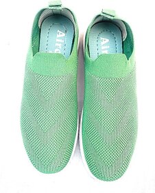 Cj Enterprises Slip On Sneakers For Women (Green)