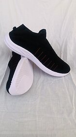 Cj Enterprises Slip On Sneakers For Men (Black)