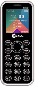 Caul Mini 2 (Dual Sim 1.44 Inch Display, 800Mah Battery, Black, Pink)