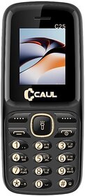 Caul C25 (Dual Sim 1.77 Inch Display, 2750Mah Battery, Black)