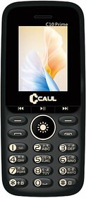 Caul C10 Prime (Dual Sim 1.77 Inch Display, 1000Mah Battery, Black)