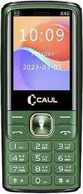Caul X40 4G (Dual Sim 2.4 Inch Display, 2750Mah Battery, Green)