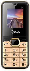Caul X3 (Dual Sim 1.77 Inch Display, 1000Mah Battery, Black, Gold)