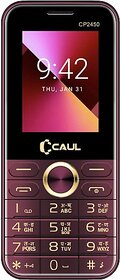 Caul Cp2450 (Dual Sim 2.4 Inch Display, 2750Mah Battery, Red)