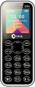 Caul Mini 1 (Dual Sim 1.44 Inch Display, 800Mah Battery, Black)