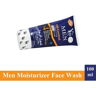                       Men Oil Control Cleansing & Moisturizer YC Face Wash - 100ml                                              