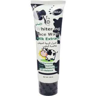                       YC Whitening Milk Extract Face Wash - 100ml                                              