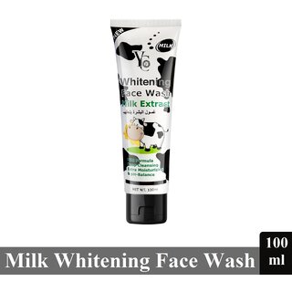                       Milk Extract Deep Cleansing Moisturizing YC FaceWash - 100ml                                              