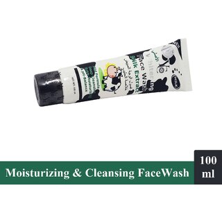                       YC Milk Extract Moisturizing Face Wash (100ml)                                              