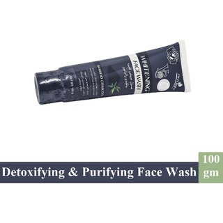                       YC Bamboo Charcoal Detoxifying & Purifying Face Wash (100g)                                              
