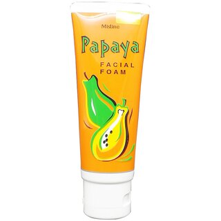 Mistine Skin Whitening Papaya Facial Foam - (100gm)