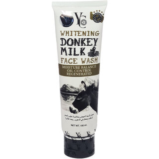                       YC Whitening Donkey Milk Face Wash - 100ml                                              