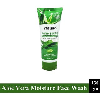                       Maliao Aloe Vera Deep Clean Face Wash - Pack Of 1 (130g)                                              