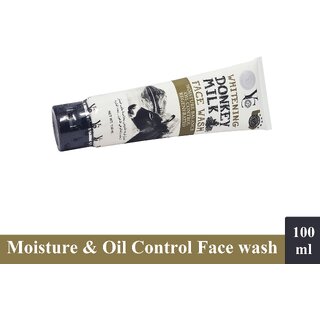Donkey Milk Moisture Oil Control YC FaceWash - 100ml Donkey Milk Moisture Oil Control YC FaceWash - 100ml