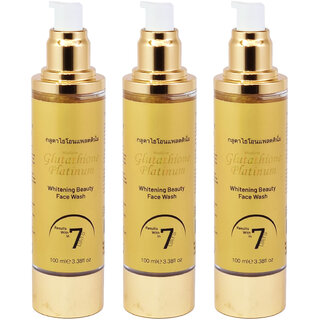 Mistline GlutathneWhitening Face Wash - (Pack Of 3) 100ml Mistline GlutathneWhitening Face Wash - (Pack Of 3) 100ml