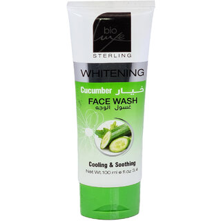                       Bio Luxe Whitening Cucumber Face Wash - 100ml                                              
