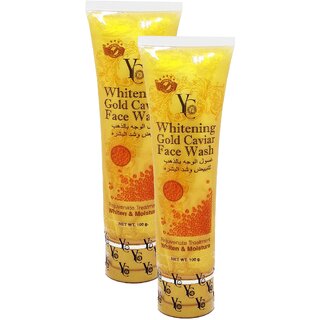 YC Gold Caviar Whitening Face Wash - Pack Of 2 (100g) YC Gold Caviar Whitening Face Wash - Pack Of 2 (100g)