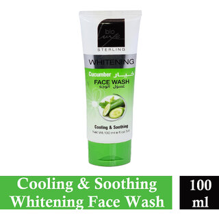                       Whitening Cucumber Cooling & Soothing Bio Luxe Face Wash - 100ml                                              