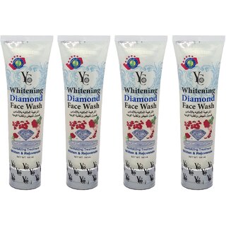 YC Whitening Diamond Face Wash - 100ml (Pack Of 4) YC Whitening Diamond Face Wash - 100ml (Pack Of 4)