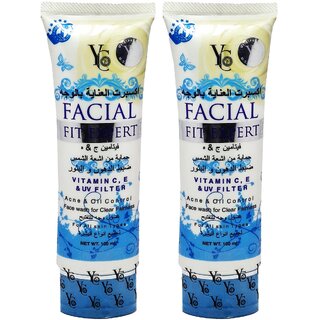                       YC Facial Fit Expert Acne & Oil Control Face Wash - 100ml (Pack Of 2)                                              