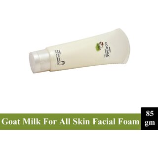 Mistine Natural Goat Milk For All Skin Type Facial Foam - 85gm