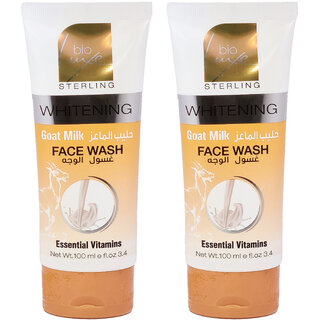                       Bio Luxe Essential Vitamins Whitening Face Wash - Pack of 2 (100ml)                                              