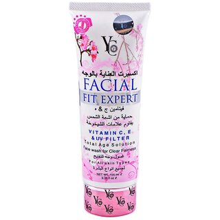 YC Facial Fit Expert Total Age Solution Fairness Face Wash - 100ml YC Facial Fit Expert Total Age Solution Fairness Face Wash - 100ml