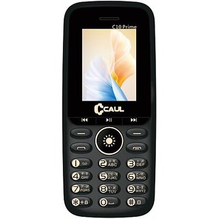                       Caul C10 Prime (Dual Sim 1.77 Inch Display, 1000Mah Battery, Black)                                              