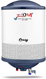 Zoom 50 L Storage Water Geyser Crazy Water Heater Gyser White