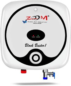 Zoom 25 L Storage Water Geyser Blockbuster Water Geyser Heater S1 Gyser White