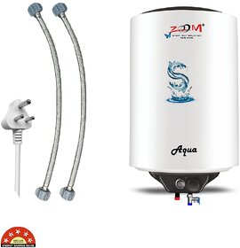 Zoom 6 L Storage Water Geyser Aqua Water Heater Gyser White