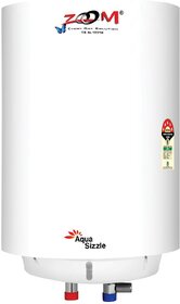 Zoom 25 L Storage Water Geyser Aqua Sizzle Water Heater White