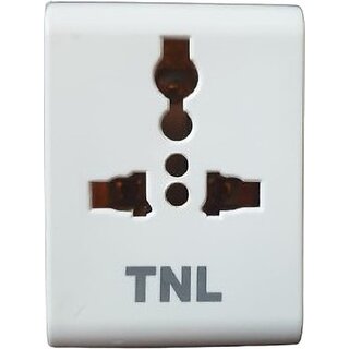                       Tnl Cables 3 Pin Plug (Orange)                                              