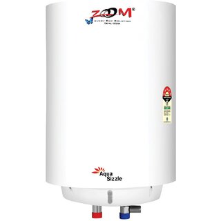 ZOOM 35 L Storage Water Geyser (Aqua Sizzle water Heater, White)