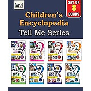                       Children Encyclopedia Tell Me Series - Set of 8 Books (English)                                              