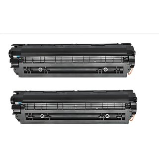 Toner Cartridge 88A CC388A Compatible with Laserjet Printers P1007,P1106,P1108,P1008,M1213nf ,M1136 MFP M126 Pack 2