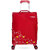 Flash 58 cm Stylish Cabin Travel Luggage & Suitcase For Men and Women Red