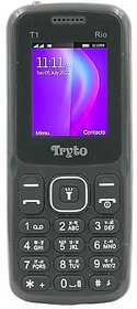 Tryto Rio (Dual Sim, 1.8 Inch Display, 1100mAh Battery, Black)