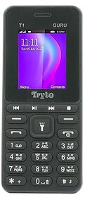 Tryto Guru (Dual Sim, 1.8 Inch Display, 1100mAh Battery, Black)